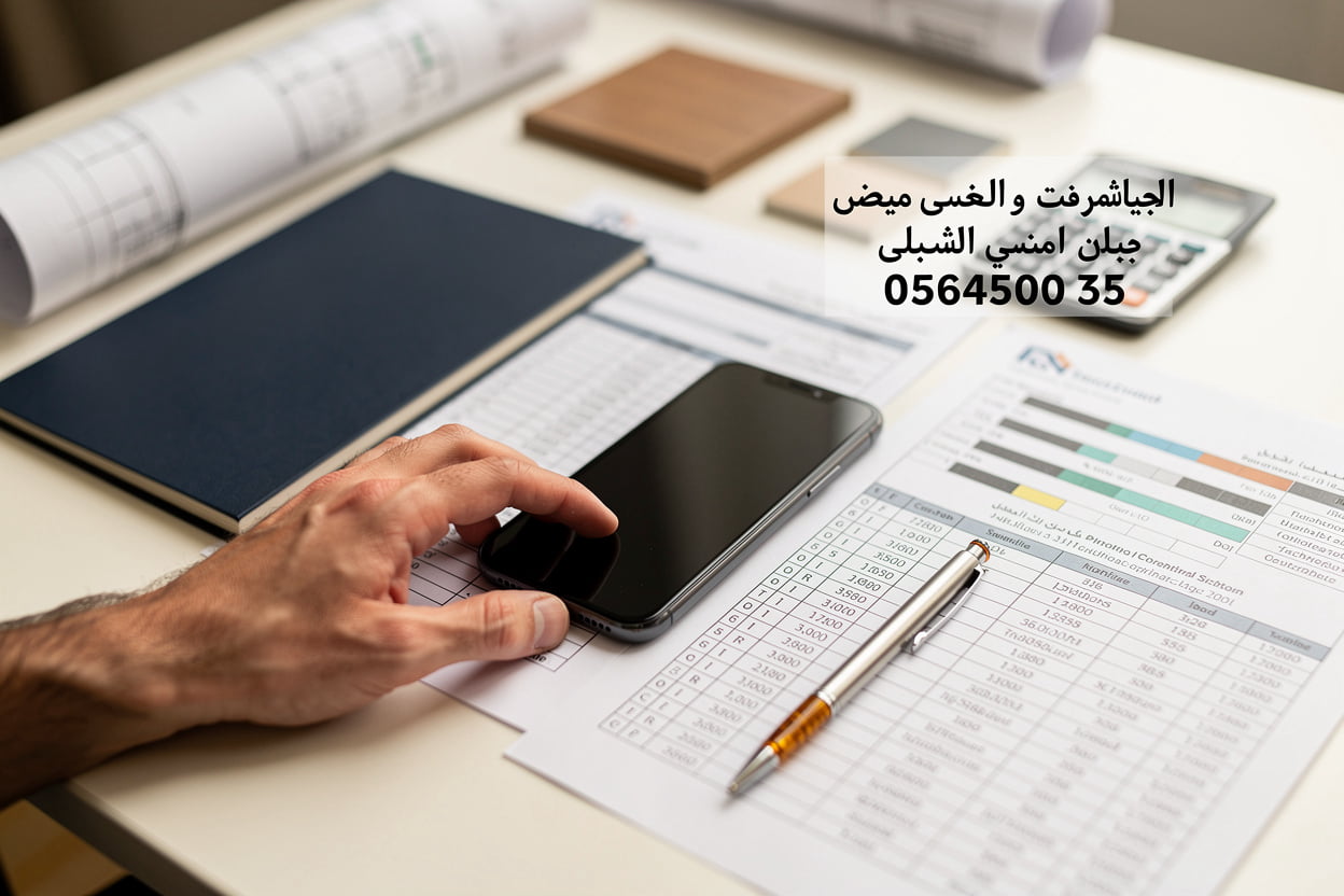 مهندس عمر مكتب تخطيط مشروع تشطيب في المدينة المنورة مع مخططات وجداول كميات للتسعير